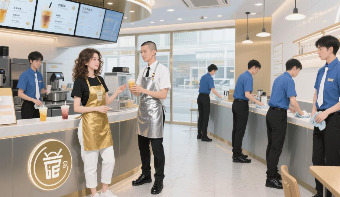 咖啡厅服装案例参考